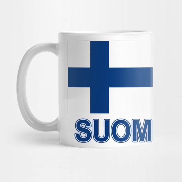 Suomi - The Pride of Finland - Finnish Flag Design by Naves